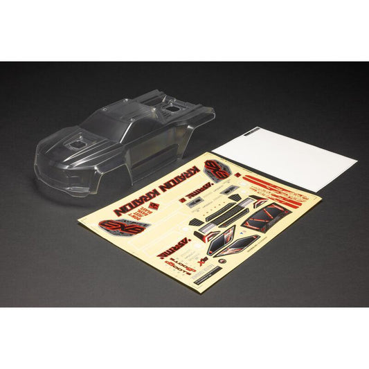 KRATON Clear Bodyshell (inc.decals/window masks) by Arrma