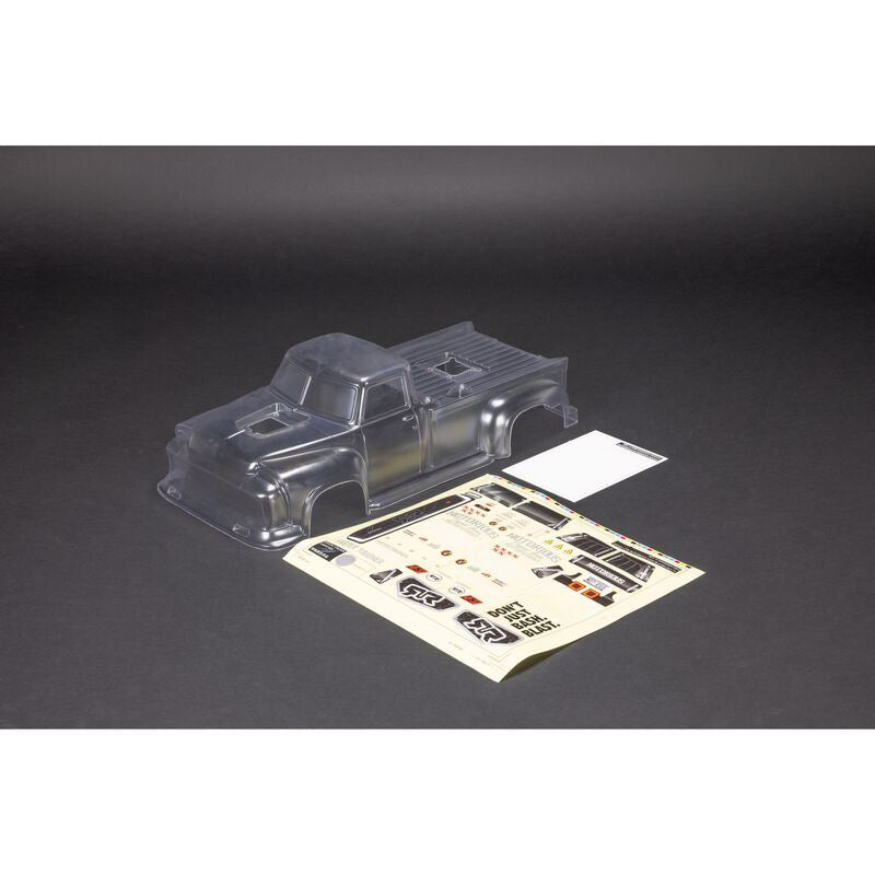 NOTORIOUS Clear Bodyshell (inc.decals/window masks) by Arrma