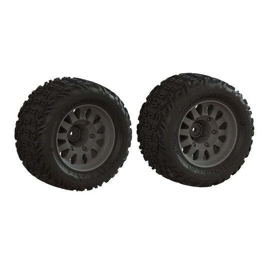 DBoots 'Katar' Tire Set Glued (1 Pair)