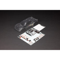 VORTEKS 2WD Clear Body - Hidden Body Mount (inc decals/window masks) by Arrma