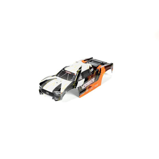 VORTEKS 2WD Clipless Painted Decaled Body Set (Orange) by Arrma