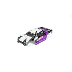 VORTEKS 2WD Clipless Painted Decaled Trimmed Body Set (Purple) by Arrma