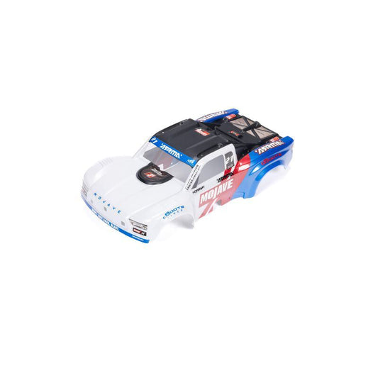MOJAVE GROM Body (White/Blue) by ARRMA