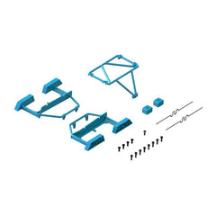 Desert Truck Body Roll Cage Set (Blue) - GROM by Arrma