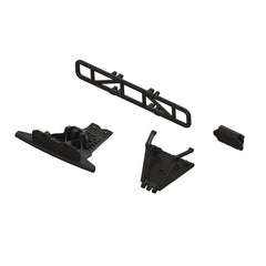 Lower Skid And Bumper Set (Black) by Arrma