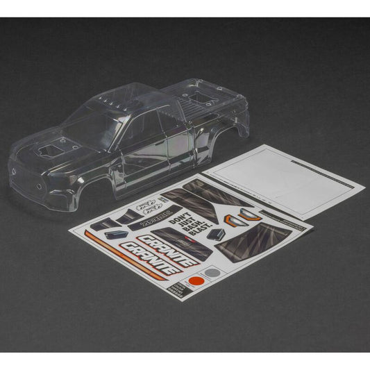 GRANITE 4X4 Trimmed Body (Clear) by Arrma