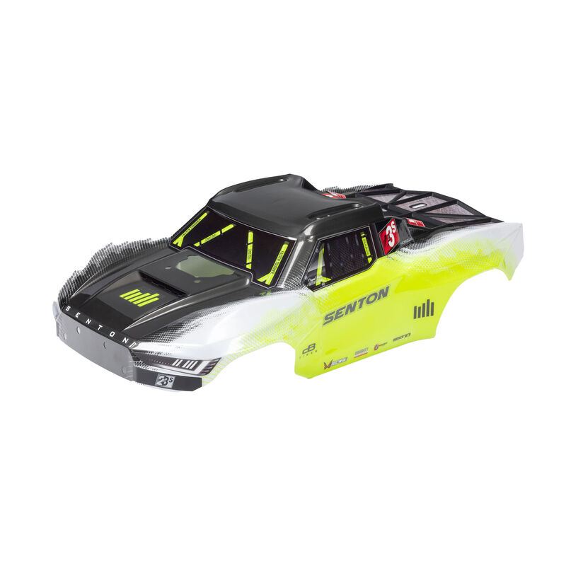 SENTON 4X4 Clipless Painted Decaled Trimmed Body (Yellow) by ARRMA