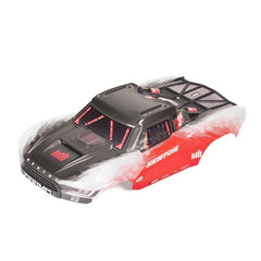 SENTON 4X4 Clipless Painted Decaled Trimmed Body (Red) by Arrma