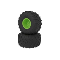 dBoots Chevron MT Tire Set Glued - Green by Arrma
