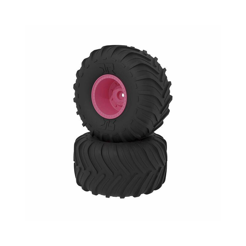 dBoots Chevron MT Tire Set Glued - Pink by Arrma
