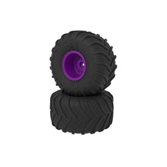 dBoots Chevron MT Tire Set Glued - Purple by Arrma