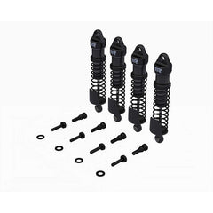 Aluminum Shock Set, 71mm Length, 500 cSt Oil (4pcs) - GROM by Arrma