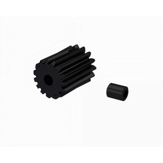 Pinion Gear 15T 0.5 MOD CNC 2.3mm Bore by Arrma