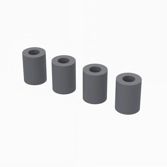 Silicone Bump Stop 3x6x8mm (4Pcs) by Arrma