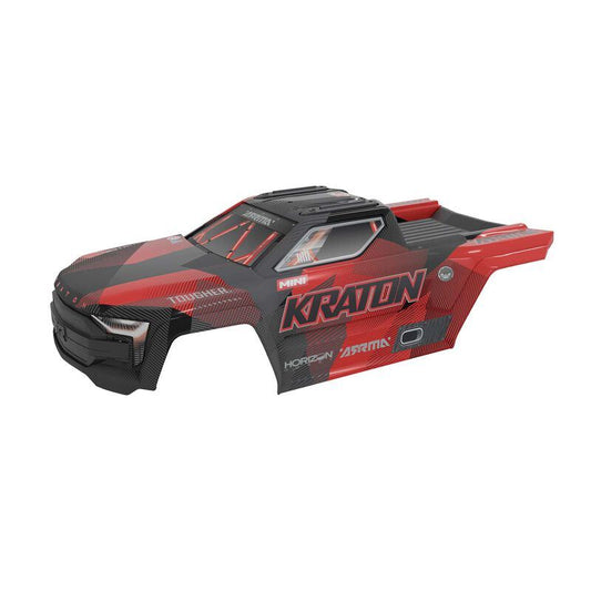 Mini KRATON Body (Black/Red) by Arrma