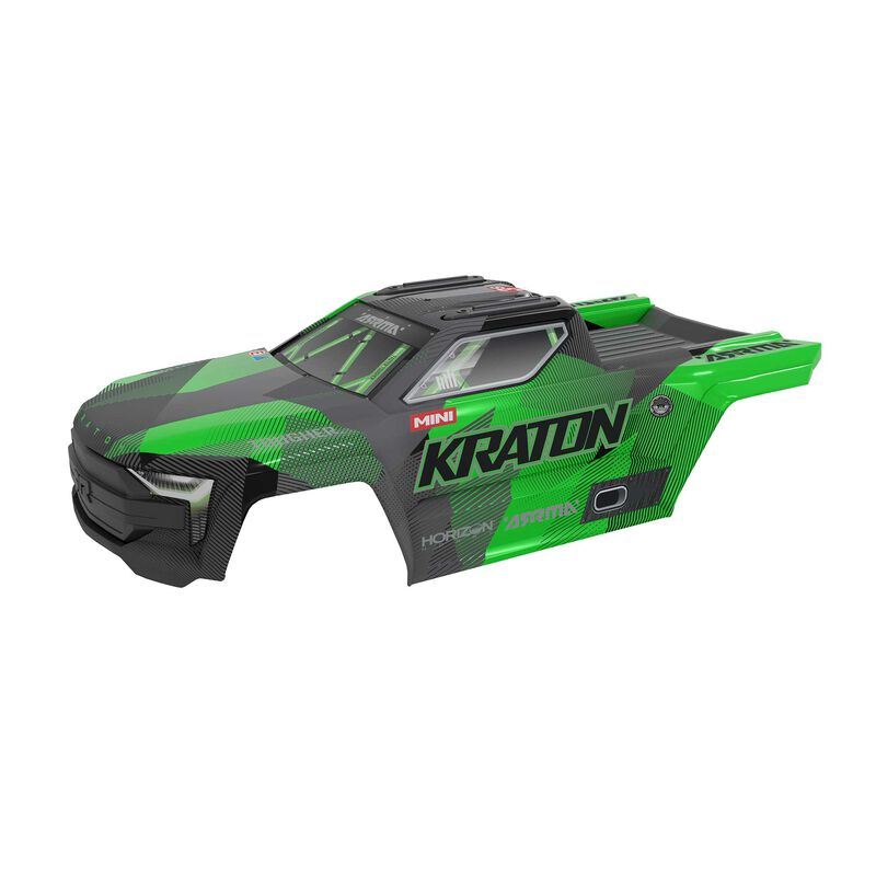 Mini KRATON Body (Black/Green) by Arrma