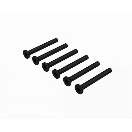 Flat Head Screw M2.5x22mm (6Pcs) by Arrma