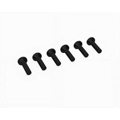 Flat Head Screw M2.5x10mm (6Pcs) by Arrma