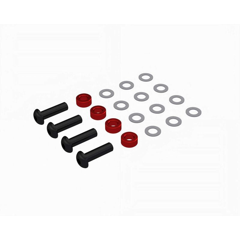 Droop Screw set (4Pcs) by Arrma