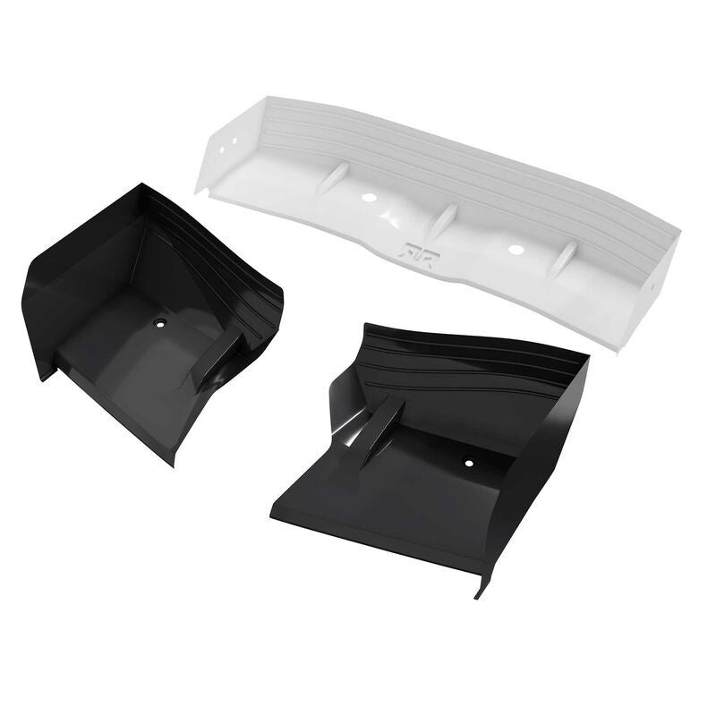 LIMITLESS Wing Set Painted (Black/White) by Arrma