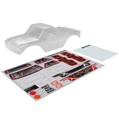 QUAKE Clear Body (inc decals/window masks) by Arrma