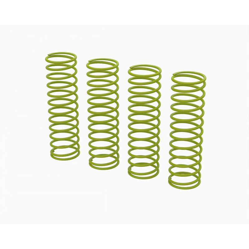 Shock Spring Set E -  Yellow - 0.55N/mm (4pcs) - GROM by Arrma