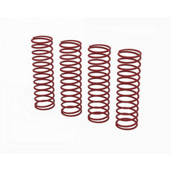 Shock Spring Set E - Red - 0.55N/mm (4pcs) - GROM by Arrma