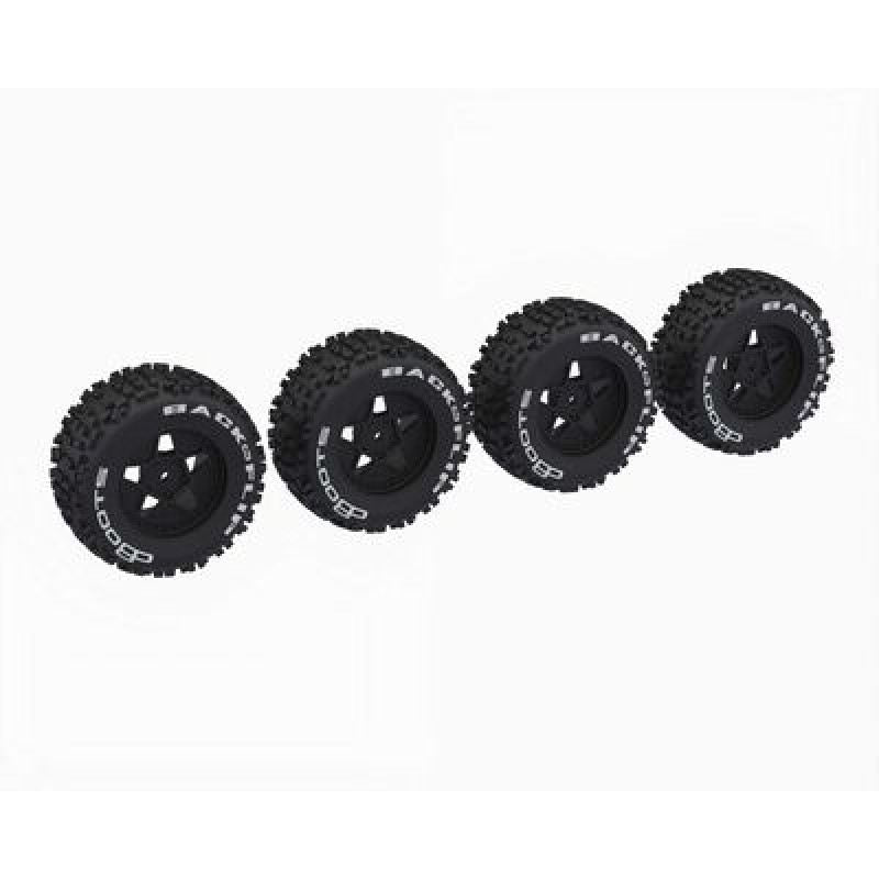 dBoots Backflip Tire Set (2 Pairs) Mini Kraton Option Part by ARRMA