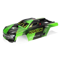 KRATON Painted Decaled Trimmed Body Set (Green/Black) by Arrma