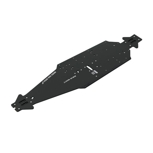 ALUMINUM CHASSIS CNC 7075 T6 XLWB (BLACK) (1pc) by Arrma