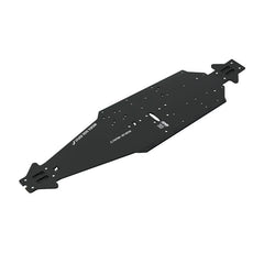 ALUMINUM CHASSIS CNC 7075 T6 XLWB (BLACK) (1pc) by Arrma
