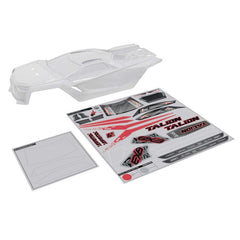TALION 6S BLX CLEAR BODYSHELL (INC. DECALS) by Arrma