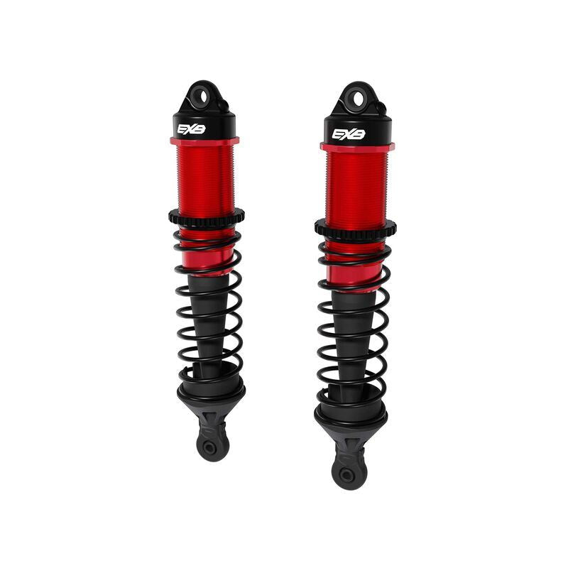 EXB SHOCK SET BORE:16mm, LENGTH:131mm PISTON:8x1.4mm OIL:1300cst by Arrma