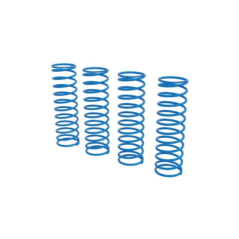 Shock Spring Set E - Blue - 0.55N/mm (4pcs) - GROM by Arrma