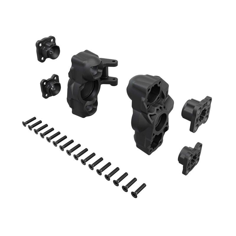 Composite Front Steering Block (2pcs) by Arrma