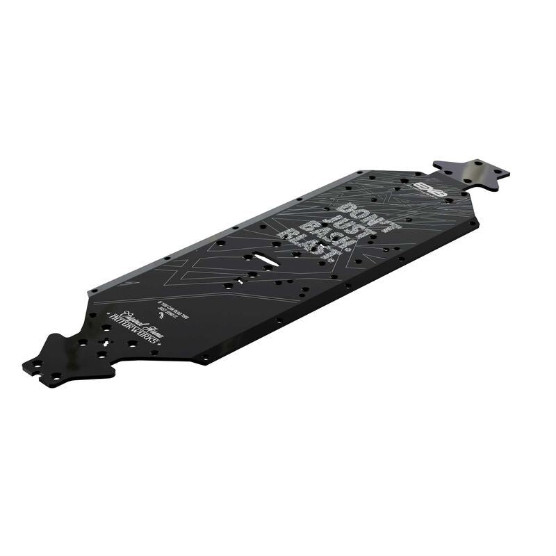ALUMINUM CHASSIS XLWB (BLACK) by Arrma