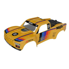 MOJAVE 6S BLX PAINTED DECALLED TRIMMED BODY (YELLOW) by Arrma