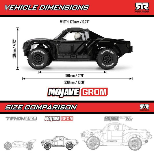1/16 ARRMA MOJAVE GROM RTA Kit (Battery & Charger Included) by ARRMA