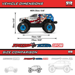 1/16 ARRMA FREEDOM FLYER GROM (Battery & Charger Included) by ARRMA