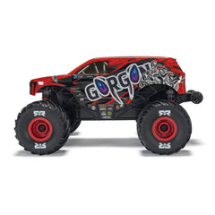 1/16 GORGON GROM 4X4 RTR Brushed Monster Truck (Battery & Charger Included), Red