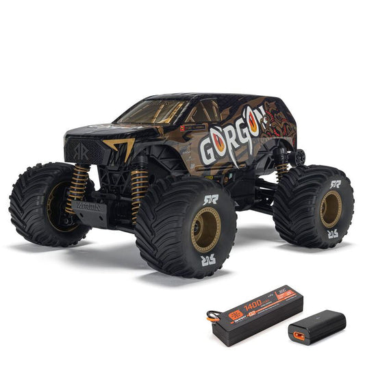 1/16 GORGON GROM 4X4 RTR Brushed Monster Truck (Battery & Charger Included), Bro