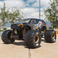 1/16 GORGON GROM 4X4 RTR Brushed Monster Truck (Battery & Charger Included), Bro