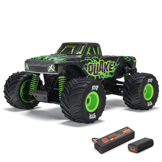 1/16 QUAKE GROM 4X4 RTR Brushed Monster Truck (Battery & Charger Included), Gree