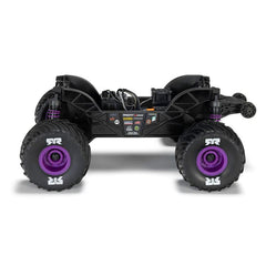 1/16 QUAKE GROM 4X4 RTR Brushed Monster Truck (Battery & Charger Included), Purp