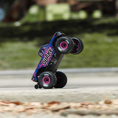 1/16 QUAKE GROM 4X4 RTR Brushed Monster Truck (Battery & Charger Included), Purp