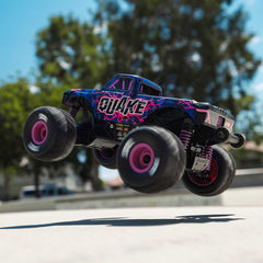 1/16 QUAKE GROM 4X4 RTR Brushed Monster Truck (Battery & Charger Included), Purp