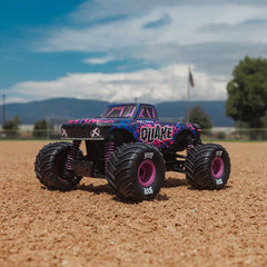 1/16 QUAKE GROM 4X4 RTR Brushed Monster Truck (Battery & Charger Included), Purp