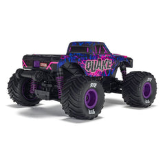 1/16 QUAKE GROM 4X4 RTR Brushed Monster Truck (Battery & Charger Included), Purp