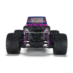1/16 QUAKE GROM 4X4 RTR Brushed Monster Truck (Battery & Charger Included), Purp