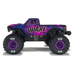 1/16 QUAKE GROM 4X4 RTR Brushed Monster Truck (Battery & Charger Included), Purp